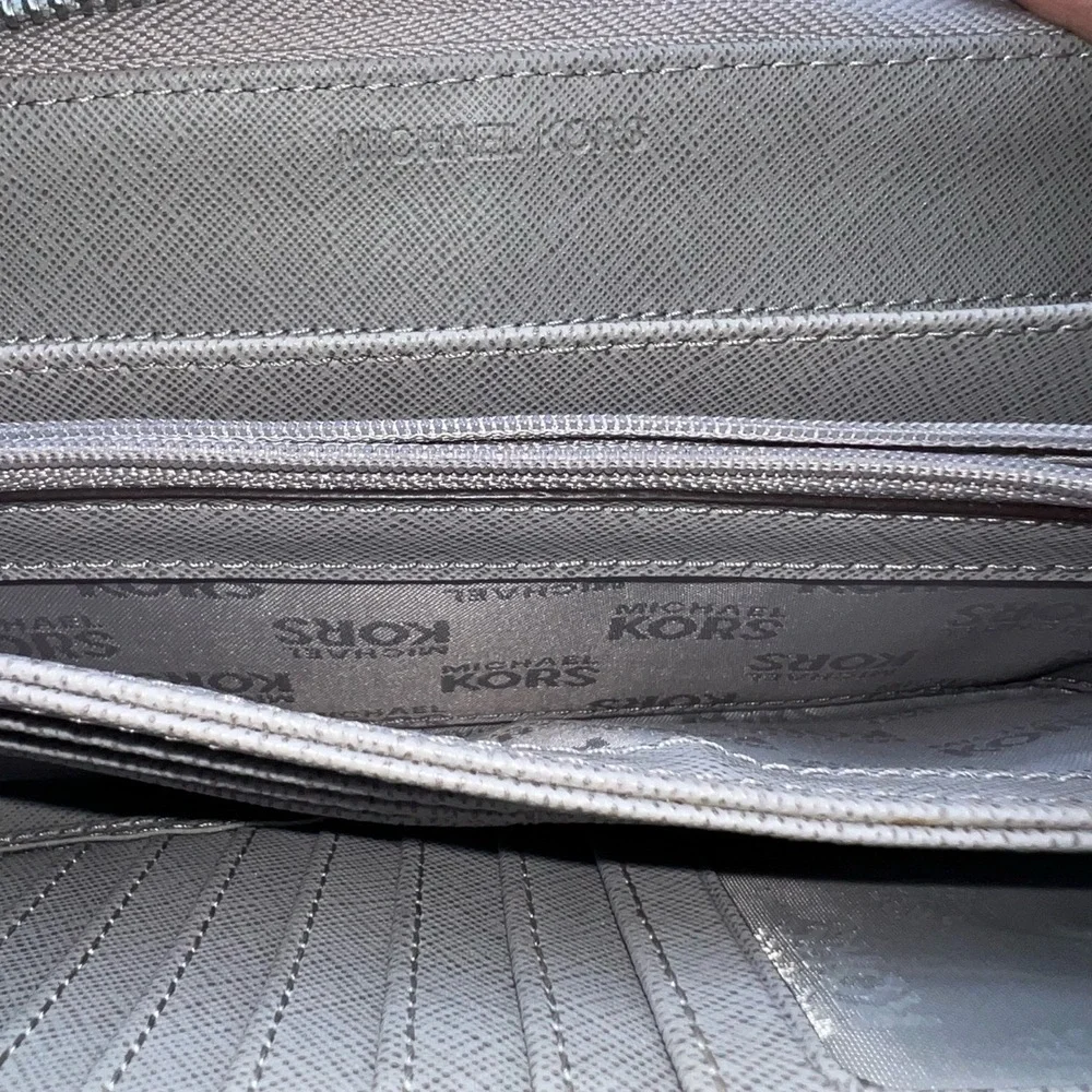 Michael Kors Signature Zip Around Wallet/Wristlet